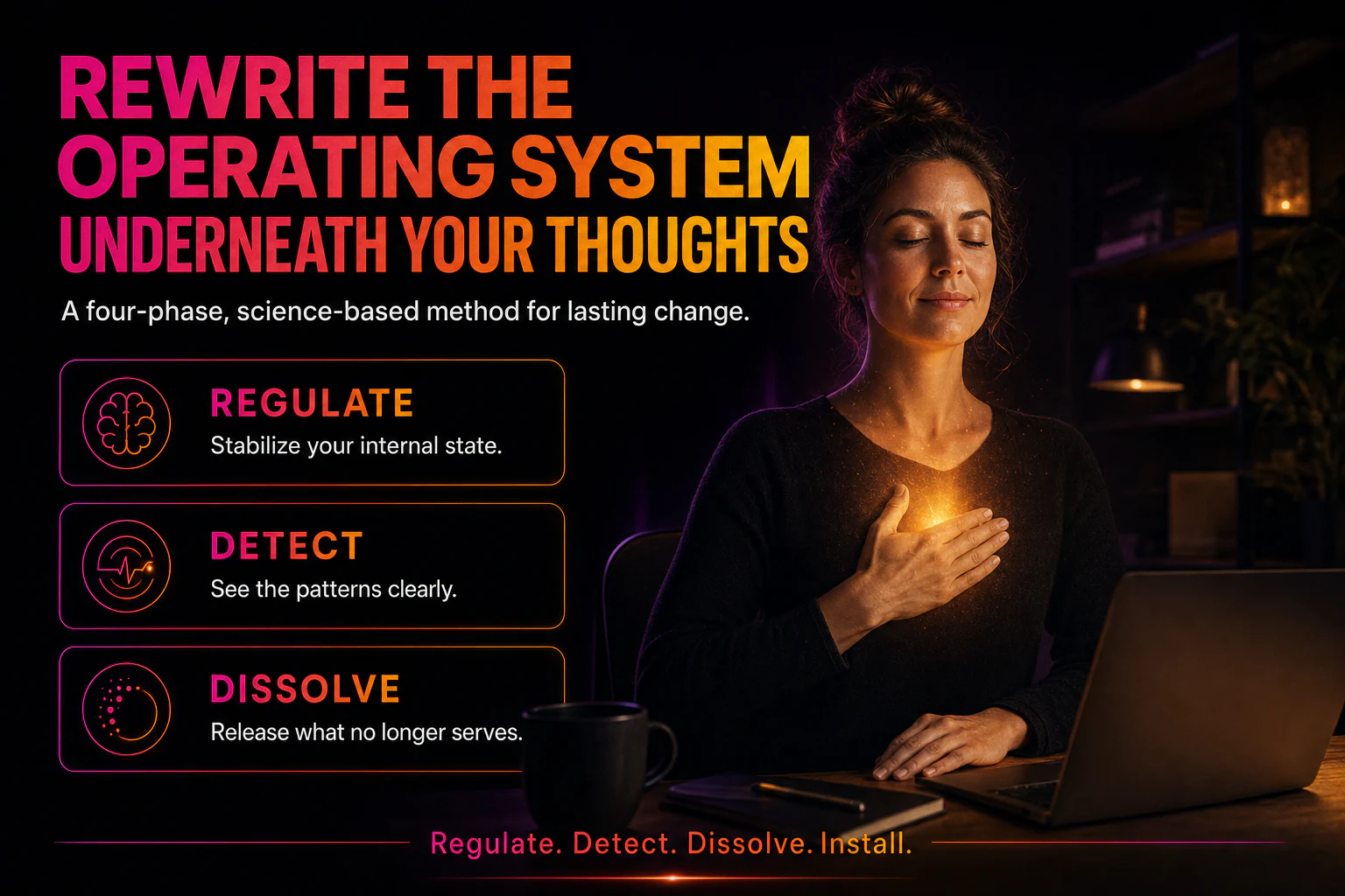 The Belief Systems Methodology — Regulate, Detect, Dissolve, Install